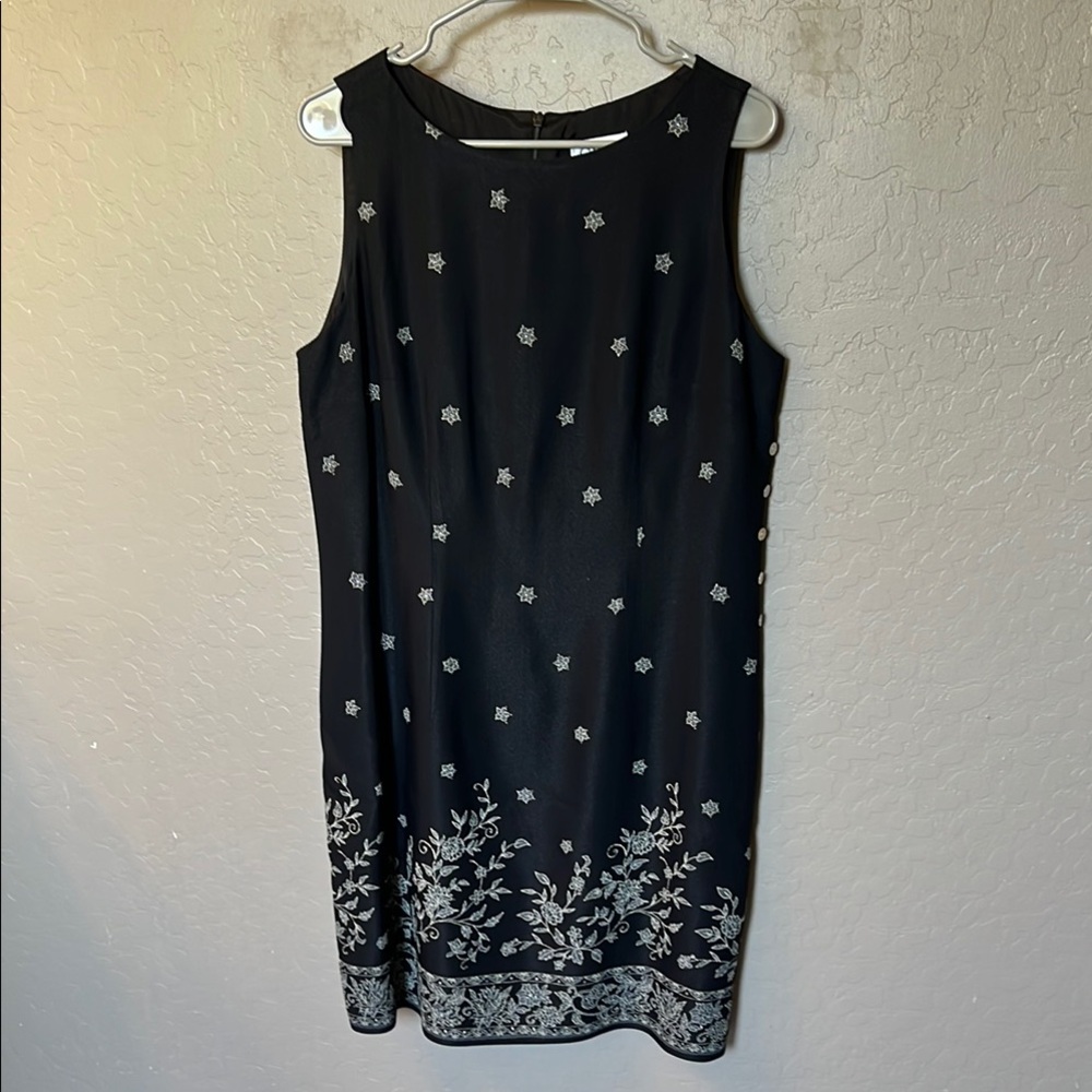 Beautiful Black Floral Dress